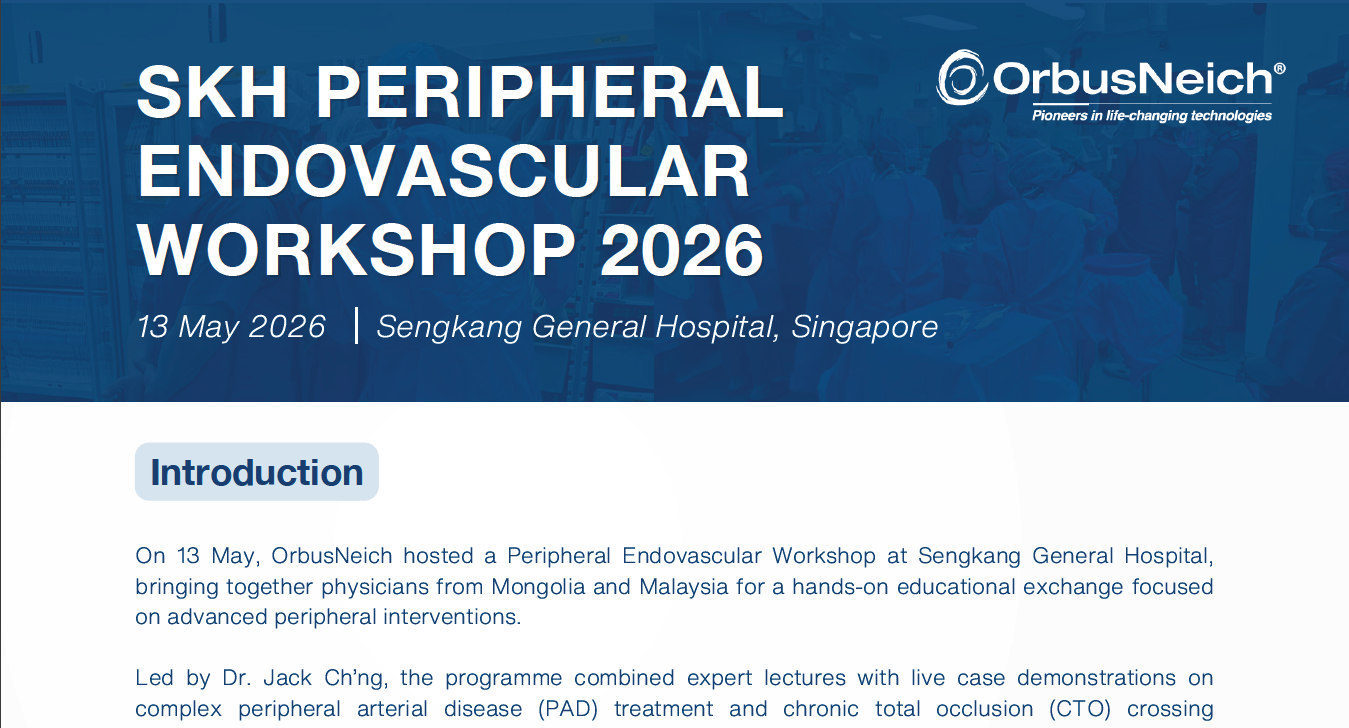 Peripheral Endovascular Workshop 2026