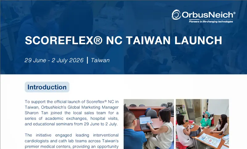 Scoreflex NC Taiwan Launch 2026
