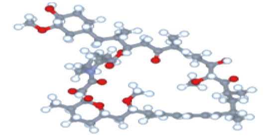 Sirolimus molecular structure diagram